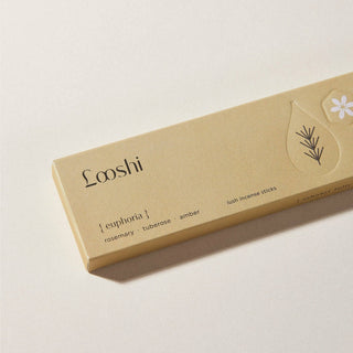 Looshi - EUPHORIA Natural Incense Sticks with Rosemary, Tuberose, Amber