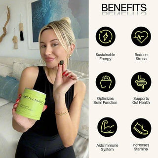 Motiv Matcha - Matcha Energy Gummy | Focus + Adaptogen Blend