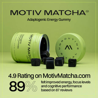 Motiv Matcha - Matcha Energy Gummy | Focus + Adaptogen Blend