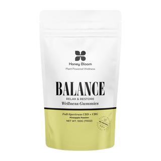 Wellness gummies promoting balance and overall health.