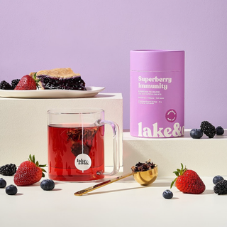 Lake & Oak Tea Co. - Superberry Immunity - Superfood Tea Blend