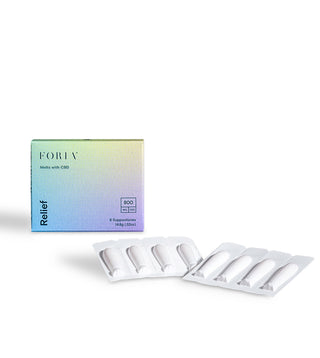 FORIA Relief Melts - Suppositories with CBD
