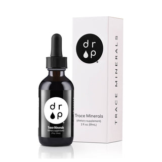 Image showing various drop minerals - trace minerals, essential for overall health and well-being.