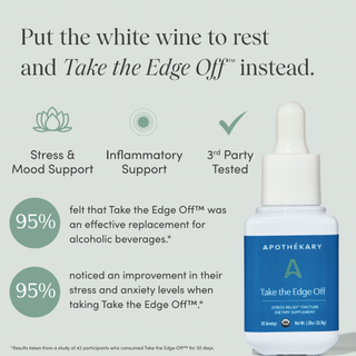 Apothekary Take the Edge Off® - stress and tension support tincture