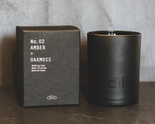 Dilo candles | Amber + Oakmoss