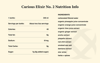 Curious Hilti's No 2 nutrition info: calories, fat, protein, carbs, and other nutritional details.