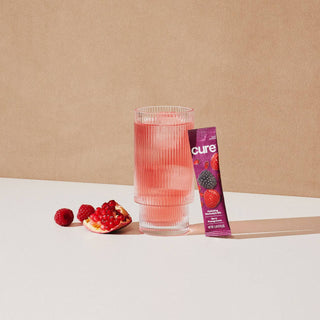 Cure Hydration - Hydrating Electrolyte Drink Mix Berry Pomegranate (8ct)