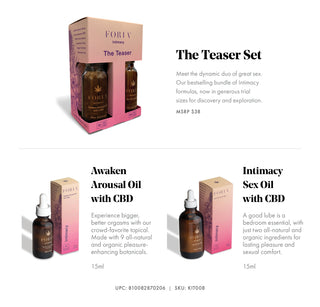 The Teaser - Arousal & Lubricant Duo